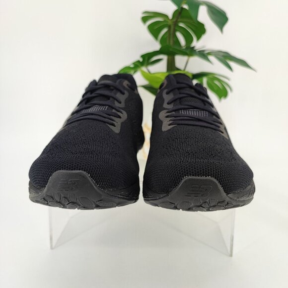 New Balance Men’s Fresh Foam X Triple Black Mesh Running Sneakers Size 10.5 US - Picture 2 of 9